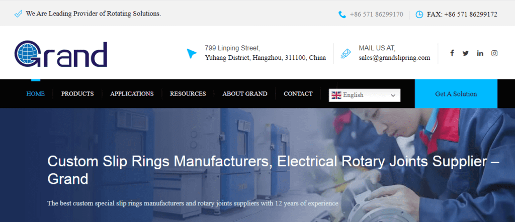 Maintaining Continuous Power and Signal Transmission with Industrial Slip Rings Screenshot 8