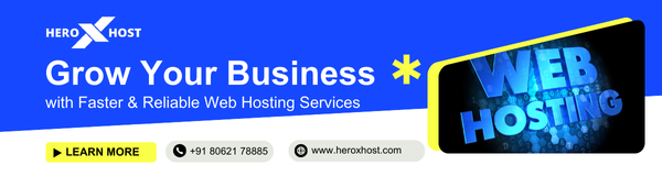 Grow Your Business with Faster & Reliable Web Hosting Services - Heroxhost 