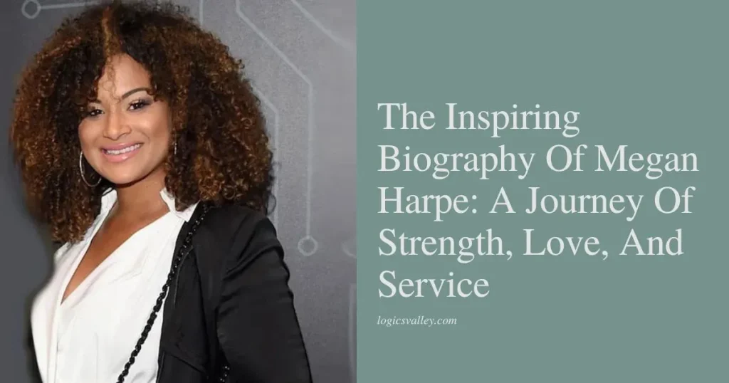 Megan Harpe at a podium delivering a keynote on racial equity and empowerment, representing her leadership journey.